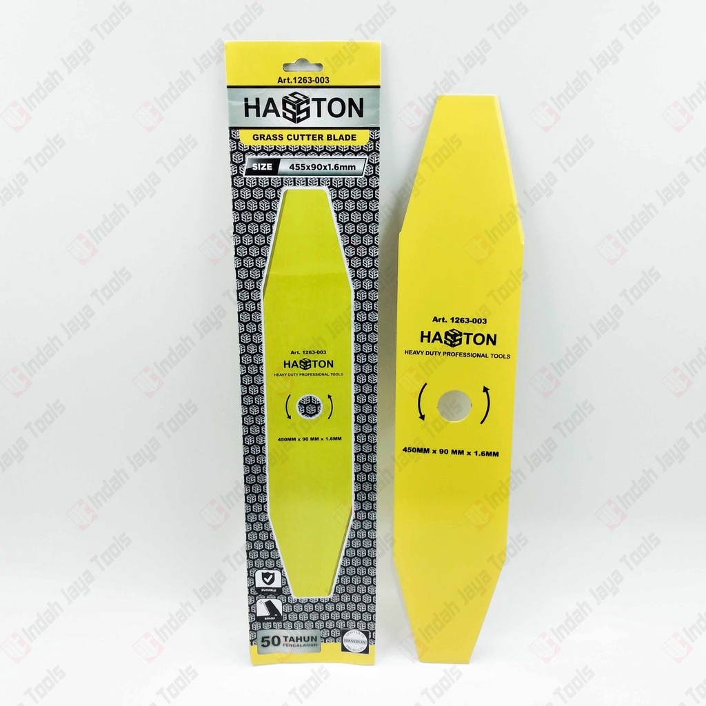 HASSTON 1263-003 Mata Pisau Potong Rumput 455 mm Brush Cutter Blade