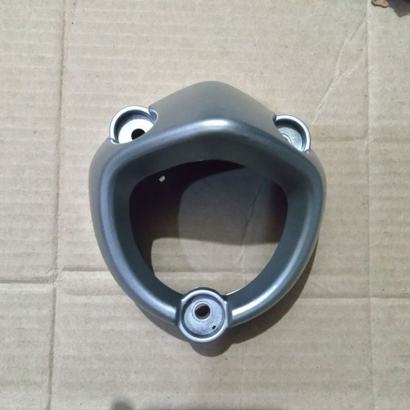 moncong knalpot mx king original silver mufler tutup knalpot mx king