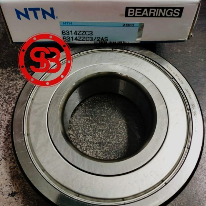 Bearing 6314 ZZ NTN / 6314ZZ C3 NTN JAPAN ORIGINAL