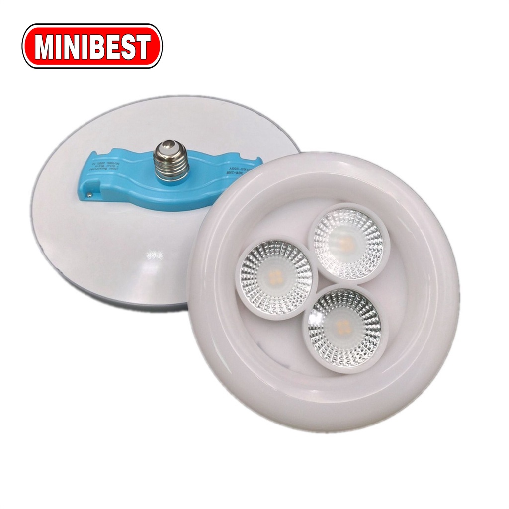 [MB] Bohlam Led /Lampu Ufo RGBW / Lampu Warna warni 38w Lampu 3 Mode Cahaya