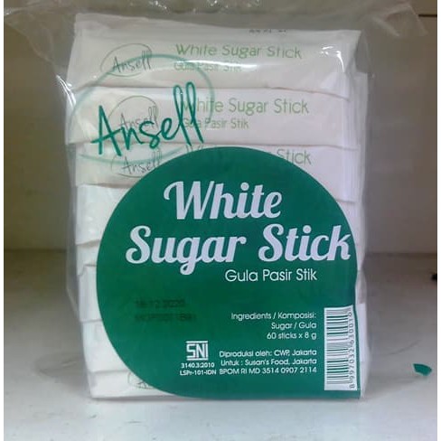 

Gula pasir batangan Ansell White Sugar Stick