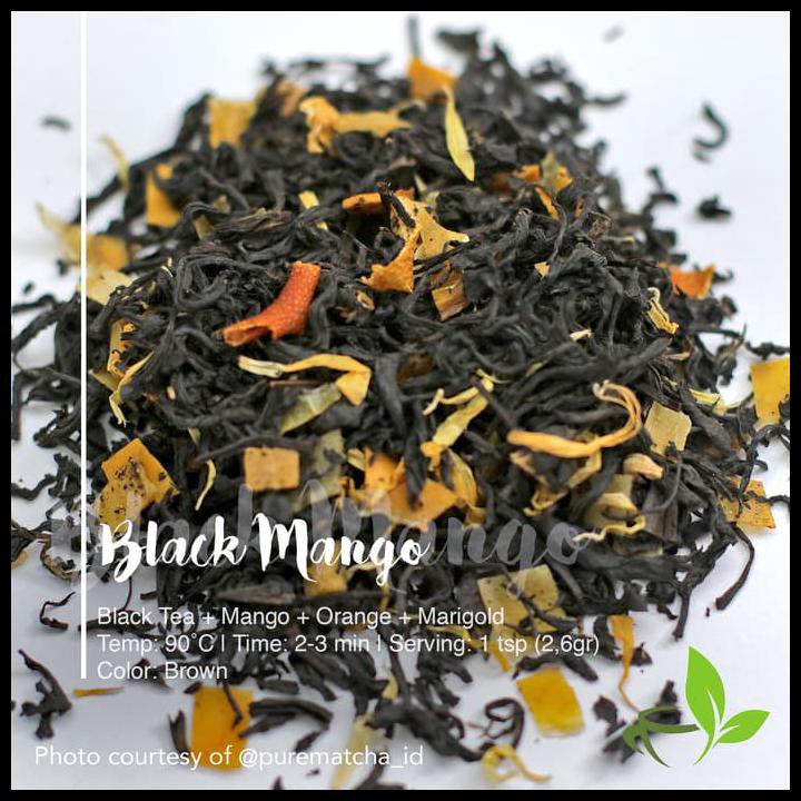 

Artisan Cafe Tea Black Tea Mango Orange Marigold Teh Hitam Fruit 50Gr