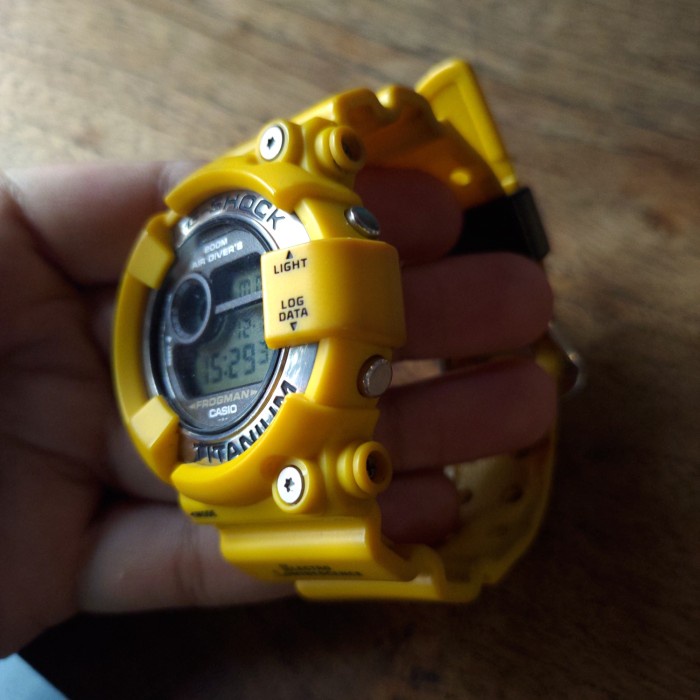 harga g shock frogman kuning