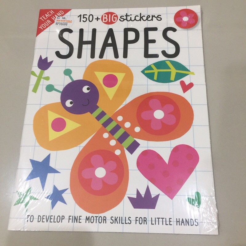 

sticker books - shapes