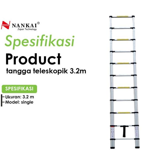 Nankai Tangga Teleskopik 3,2 Meter