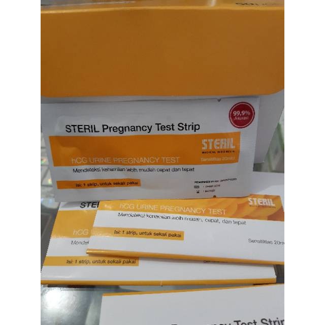 Hcg Steril / Hcg / tespek / tes kehamilan / Steril / Tespek hamil 1 BOX ISI 50