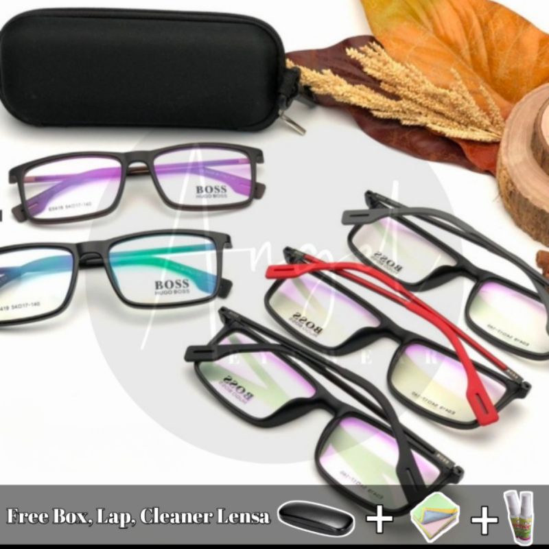 Frame Kacamata Pria Wanita Anti Radiasi Angel Eyewear 0419