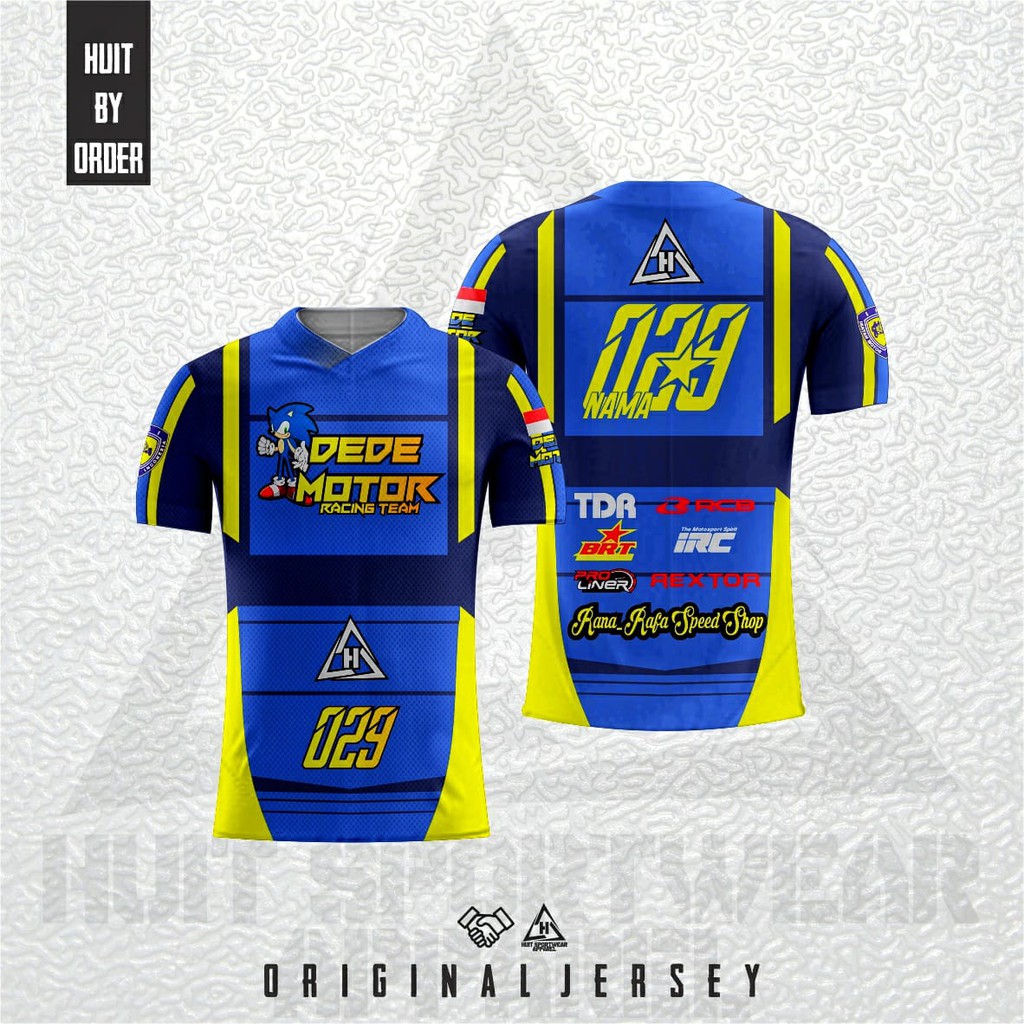 Custom Jersey Racing RC 02 Full Printing Shopee Indonesia