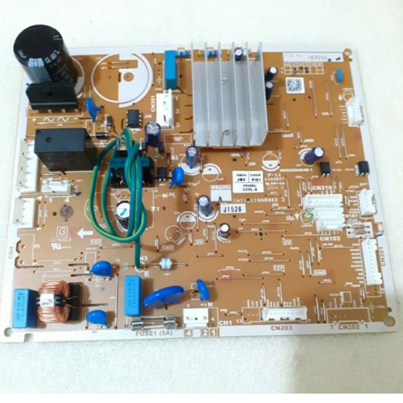 Modul kulkas Hitachi inverter 335L -8 original