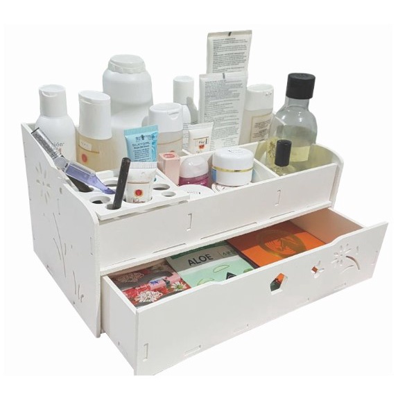 Rak Kosmetik Accessories Organizer Model Laci 1 Rak Serbaguna Tempat Skincare