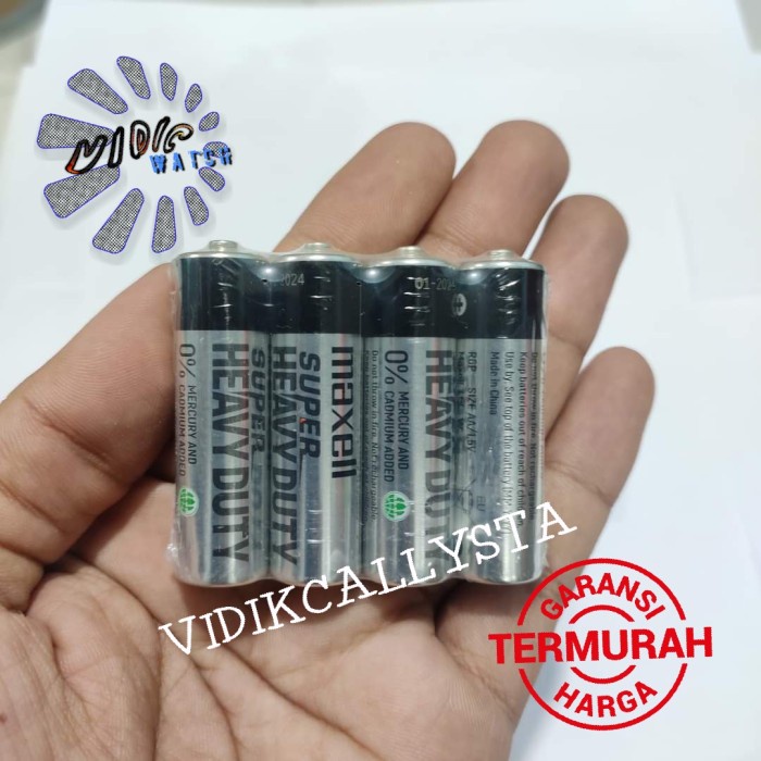 Batu Battery Batrei A2 AA 1.5v Isi 4 Kualitas Asli Original TAHAN LAMA