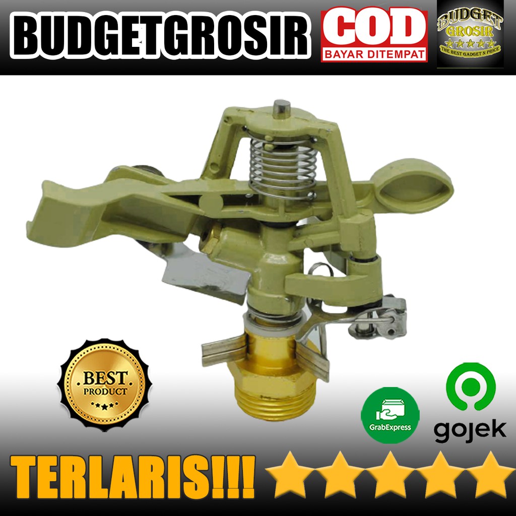 Sprinkler Spray Nozzle Air Irigasi Taman--Taffware