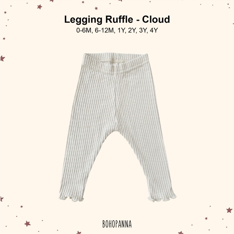 Legging girl (series 5) Bohopanna B66 / Legging Anak Perempuan Polos / Legging Bayi Anak Perempuan Katun