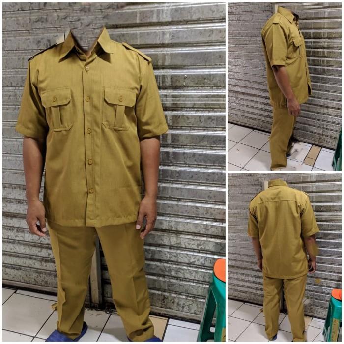 Pns | Stelan Baju Pdh Pemda Kheki