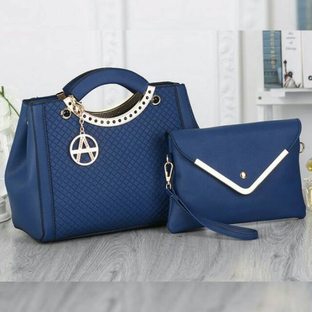 Tas Branded Murah Lenore 2in1 PK 5452 Import Batam Model Terbaru