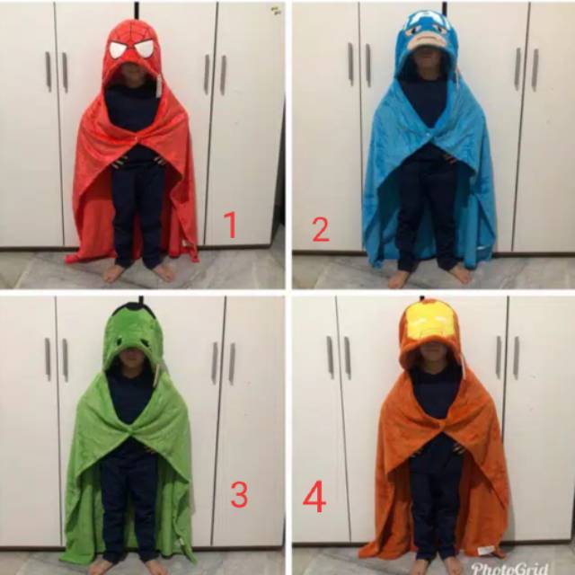 Miniso selimut / handuk Marvel