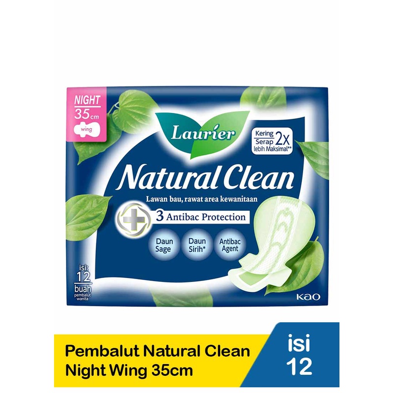 Laurier Natural Clean Day &amp; Night Wing