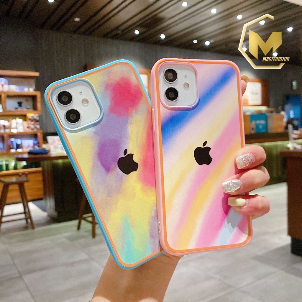 ss044 softcase rainbow 1phone 6 6+ 6s 7 8 x xs xr ma2119