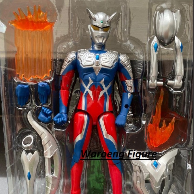 Mainan Ultra Act Ultraman Zero All Form Action Figure - Zero Ultimate