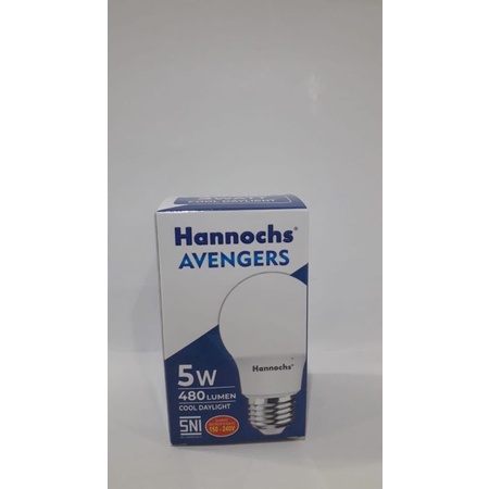 HANNOCHS AVENGERS LAMPU LED 5 WATT 5W