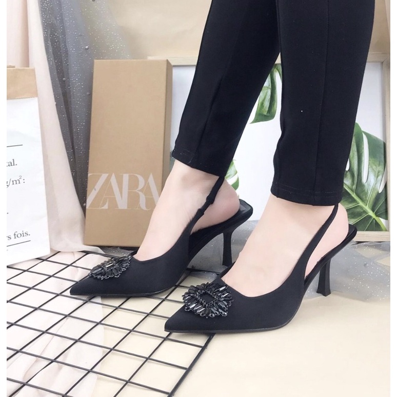 Heels wanita 86322 import realpict