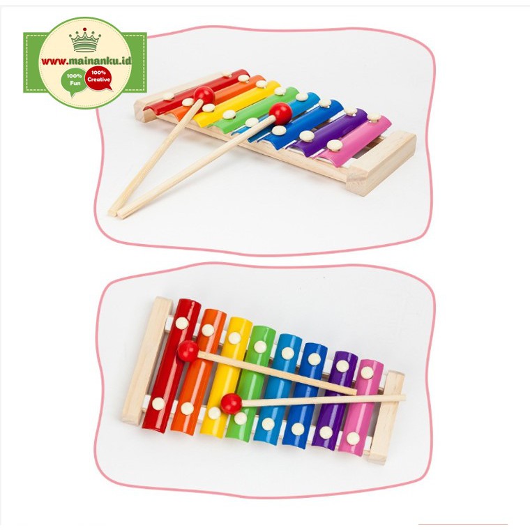 Xylophone Anak | Mainan Xylophone Kayu Anak | Mainan Gamelan Anak