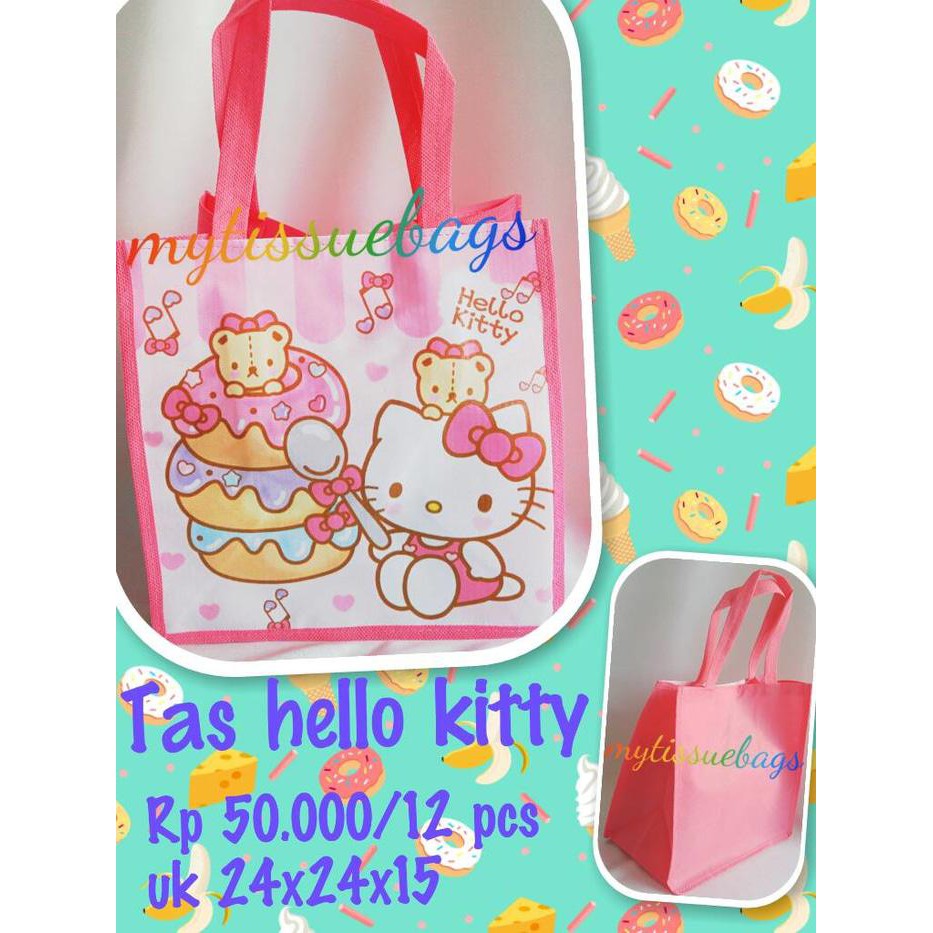 

tas souvenir ultah hello kitty/kitty goodie bag