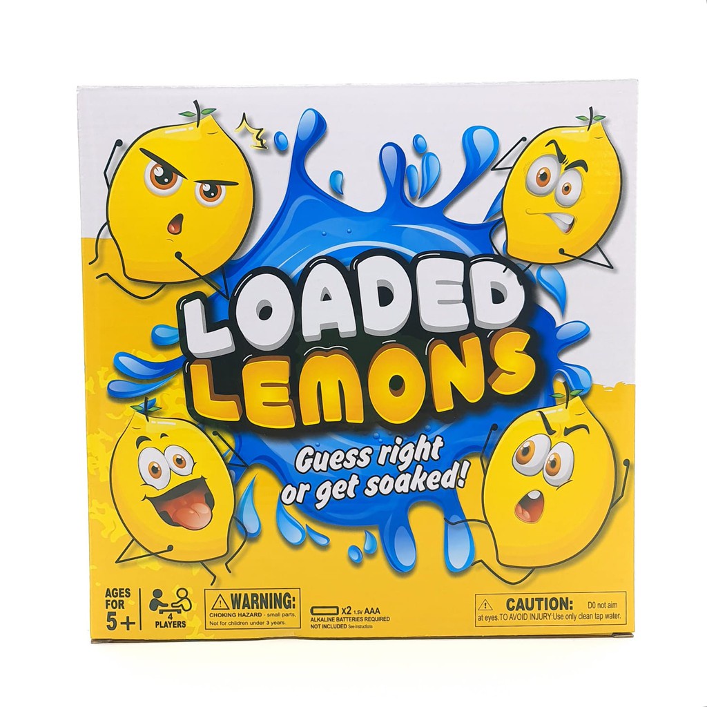 Loaded Lemons / Mainan Anak Game Guess Right Or Get Soaked