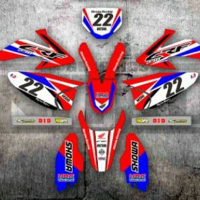 DECAL HONDA CRF 230. STICKER MOTOCROSS GRASSTRACK ENDURO TRABAS SUPERMOTO KTM HUSQVARNA CR