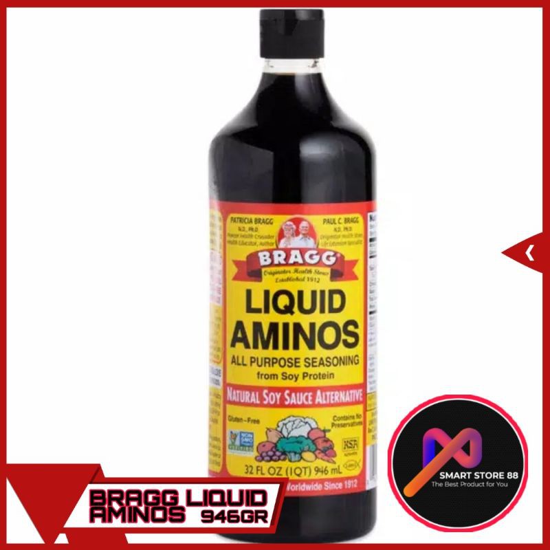 

BRAGG LIQUID AMINOS 946 ML ALL PURPOSE SEASONING FROM SOY PROTEIN