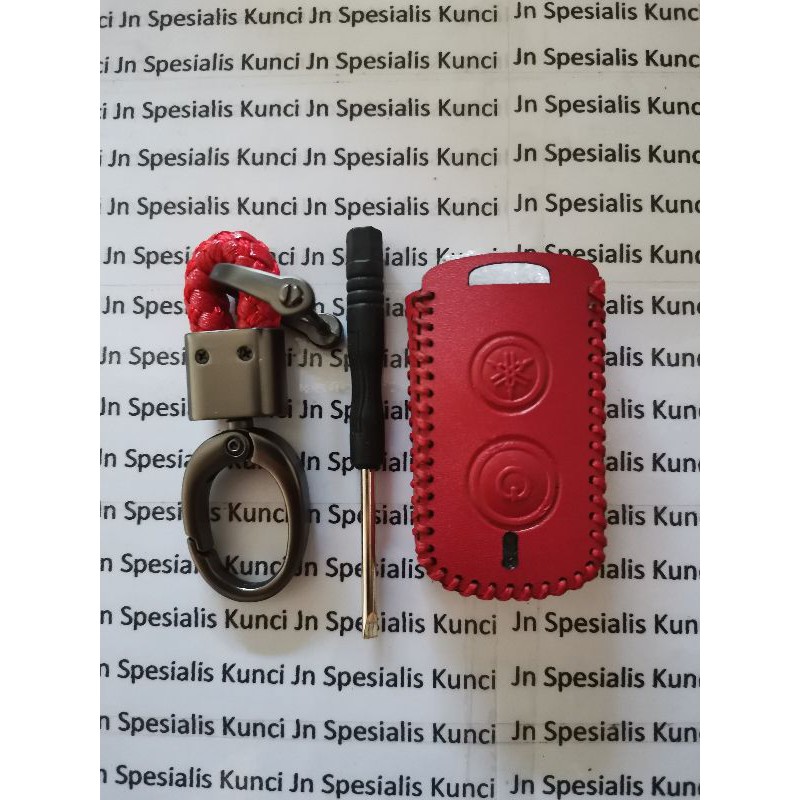 leather key case keychain sarung kulit import remote yamaha x max, Lexi, free goo