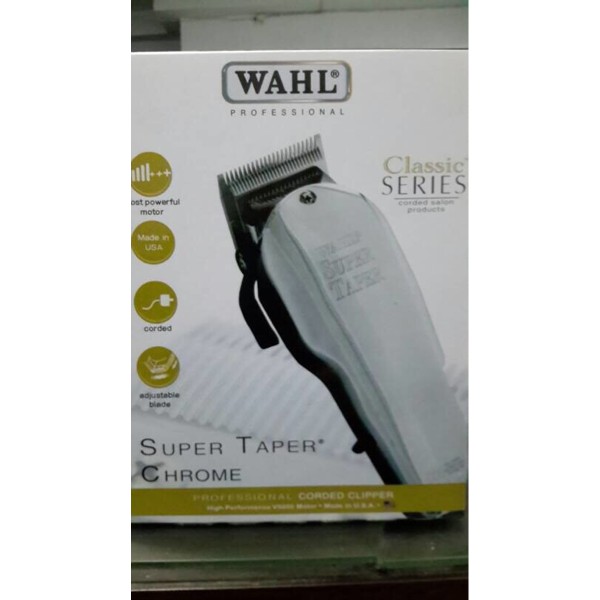 WAHL CLIPPER SUPER TAPER CHROME