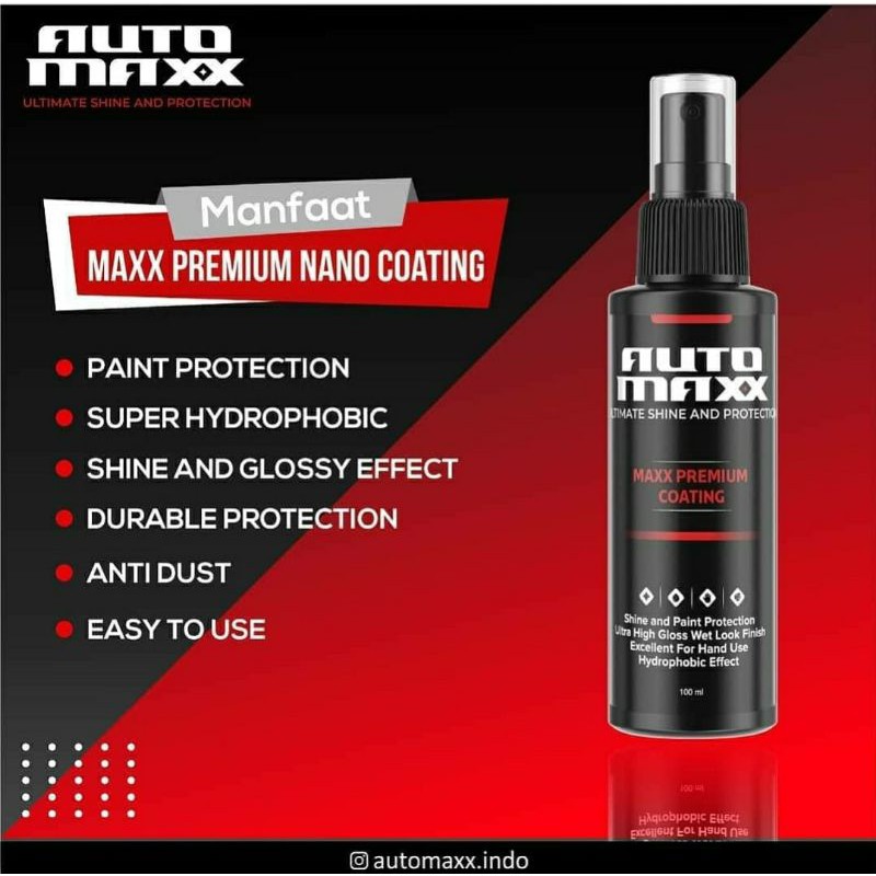 PAKET LENGKAP AUTOMAXX FUSHION PRO NANO COATING MOBIL SALON MOBIL