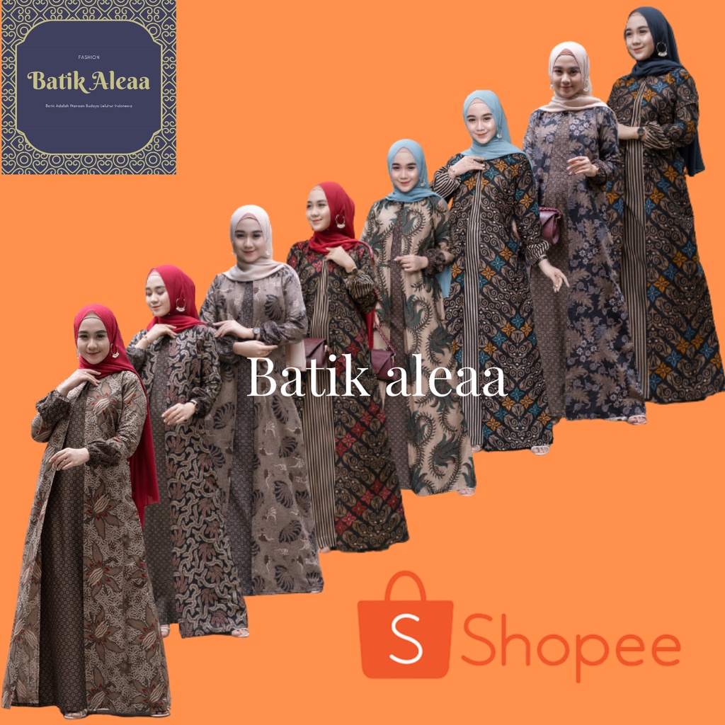 GAMIS BATIK MANGGAR, PADI,SEKAR,CANTIK,KUBIS,KIPAS,DAUN,KUPU,NADINE,GENDIS S.M.L.XL.XXL.4L