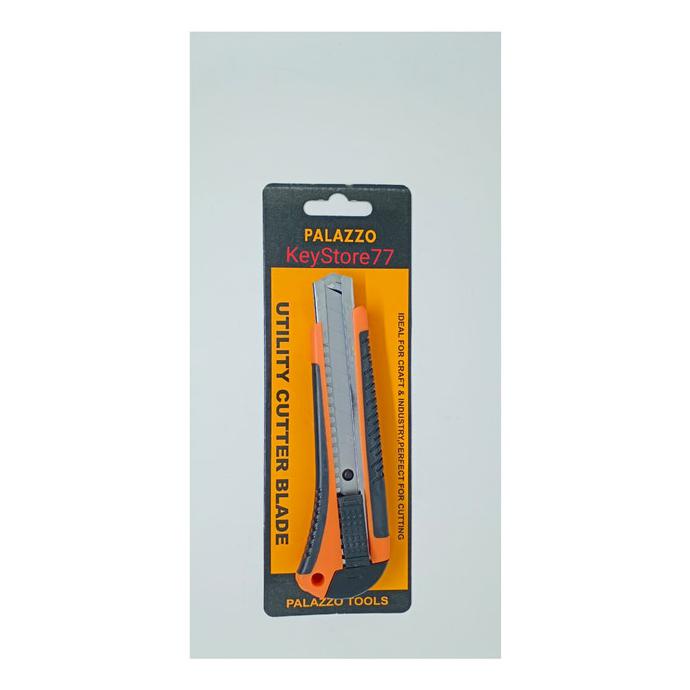 

Bergaransi Pisau Cutter Kater Besar Gagang Karet Promo