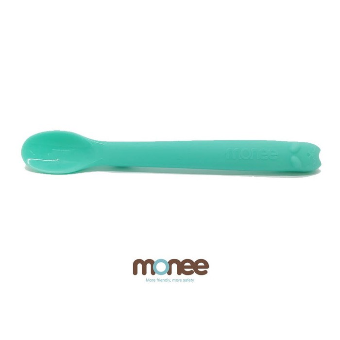 Sendok Makan Bayi Mpasi Silikon Monee Silicone Baby Spoon