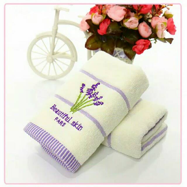 Handuk cotton Lavender