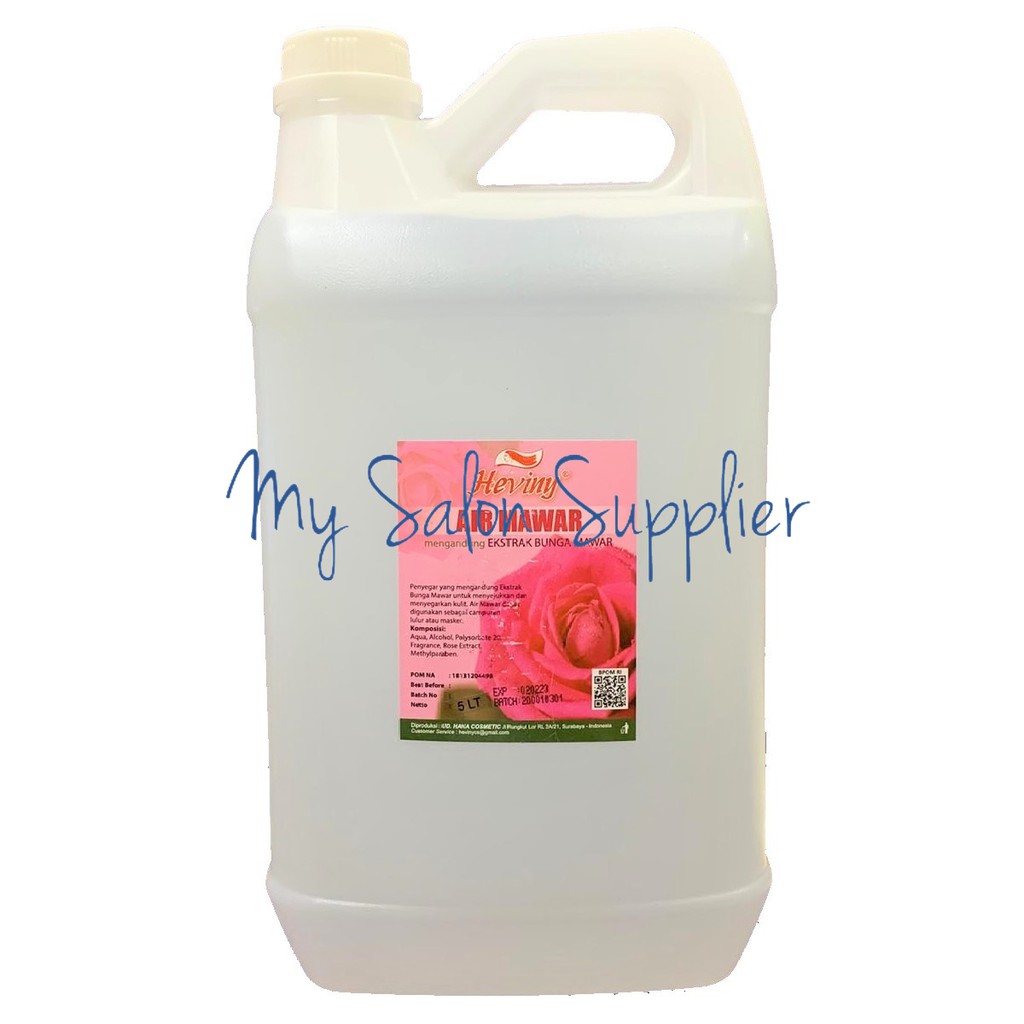 Heviny Air Mawar 5L / Rose Water