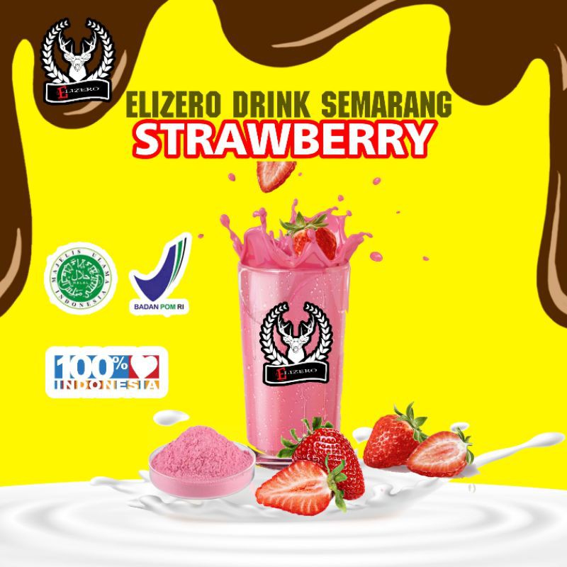 

Bubuk minuman strawberry / bubuk minuman strawberry 1kg/ Strawberry powder / bubuk minuman murah