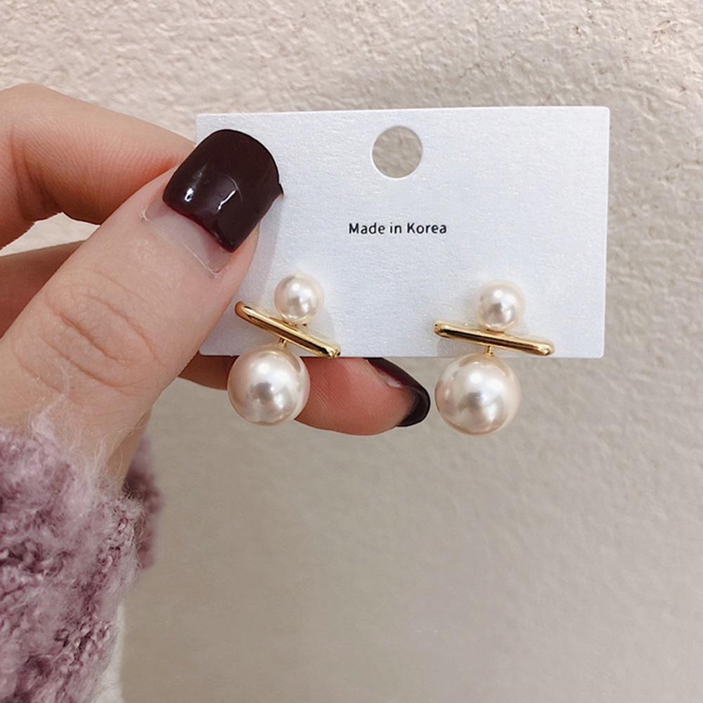 Anting Mutiara Serbaguna Model Simple Untuk Wanita