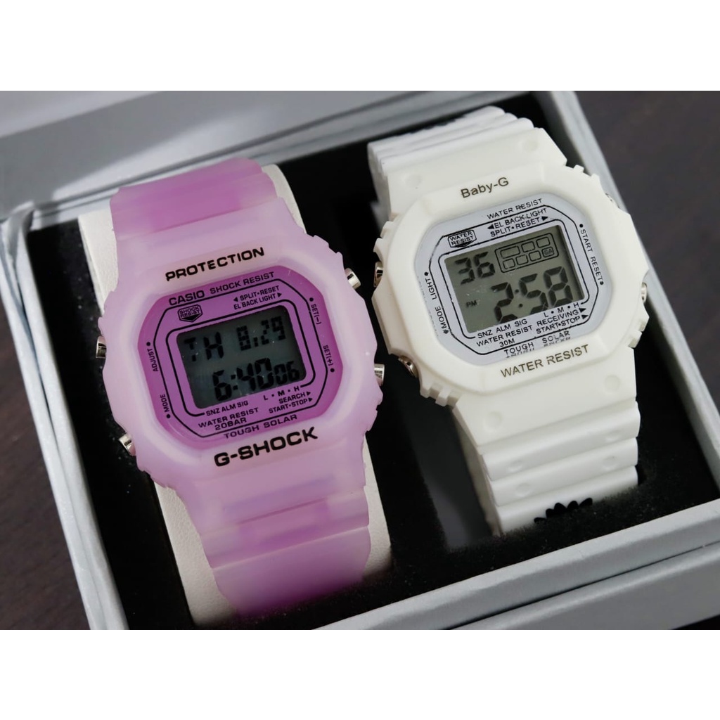 BISA COD✅ Jam tangan G shock dan BabyG Buy 1 get 1 free Box