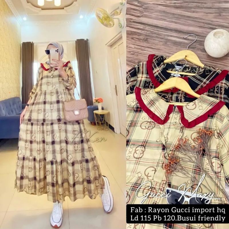 Gucci Midi / Ready Midi Dress Rayon Gucci Import