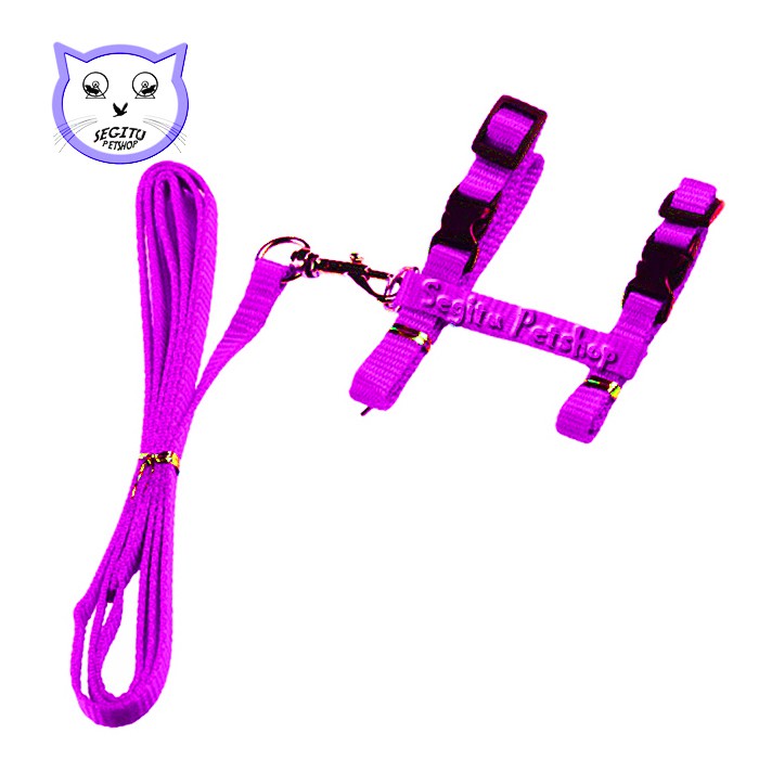 TALI TUNTUN PENUNTUN KUCING ANJING HARNESS H