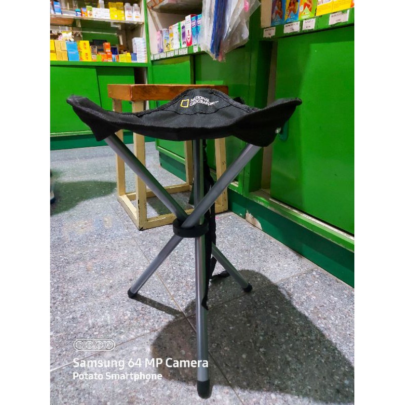 National Geographic Kazbek Folding Chair Kursi Outdoor Lipat