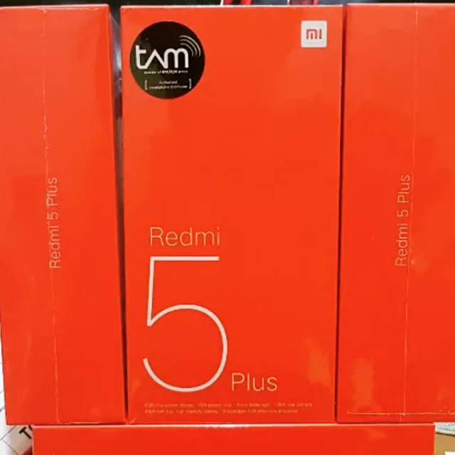 Xiaomi Redmi 5 Plus Ram 4 GB Rom 64 GB Garansi TAM