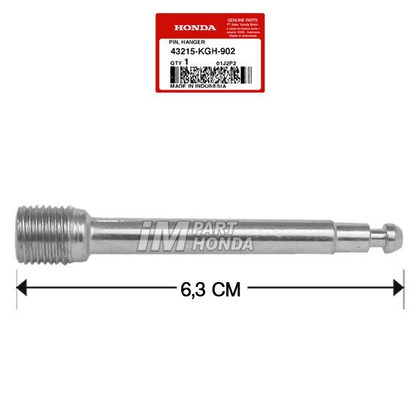 Baut Kaliper Kampas Cakram Belakang CS1 Supra X 125 Tiger Revo CB CBR 150 R Sonic GTR 43215-KGH-902