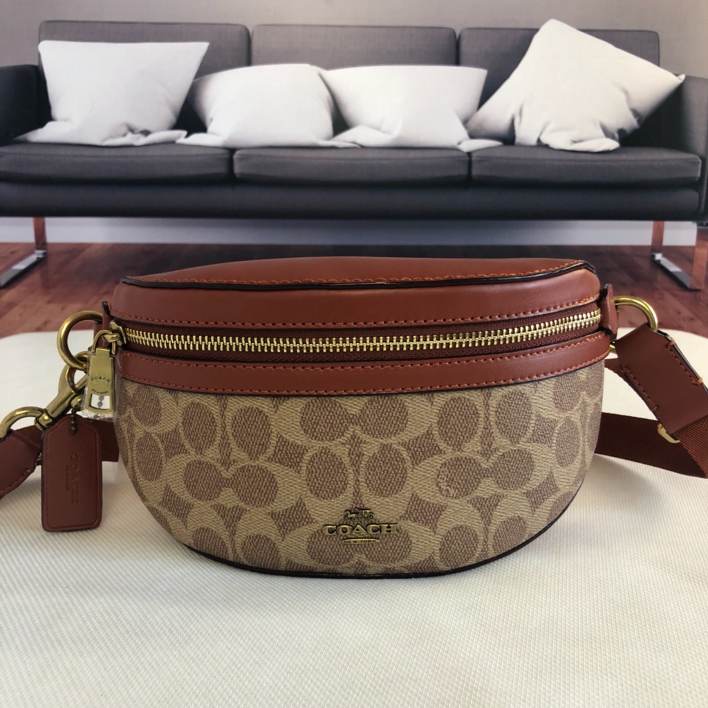 [Instant/Same Day] 39937  39939  coach Women's Fanny pack Cross body bag Breast bag pockets   yaobao