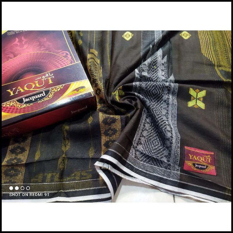 Sarung Atlas Jacquard Songket Grade Yaqut/ Atlas Idaman Jacquard Silver