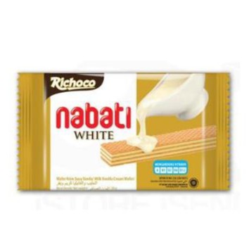 

Richeese nabati wafer vanilla white