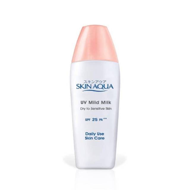 SKIN AQUA UV Mild Milk 40gr SPF 25 PA++ BPOM - Amaze_Kosmetik